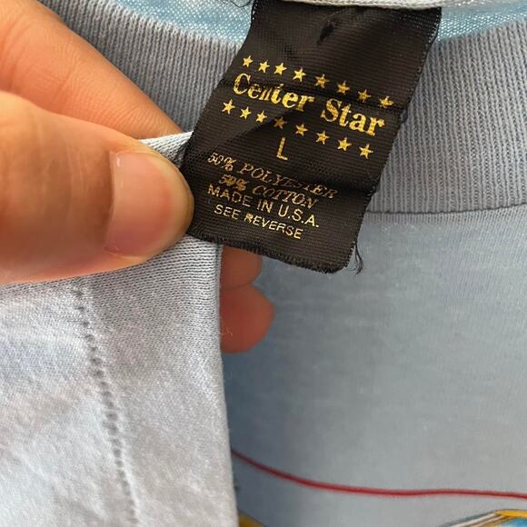 Vintage 80s Corvettes 1985 Single Stitch Shirt Adult Large - Picture 3 of 4